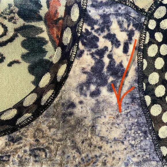 🌺 FUZZI —Jean Paul Gaultier, Large. Fab Stretch long sleeve top 🌺Unique & RARE 🌺 - Picture 14 of 14